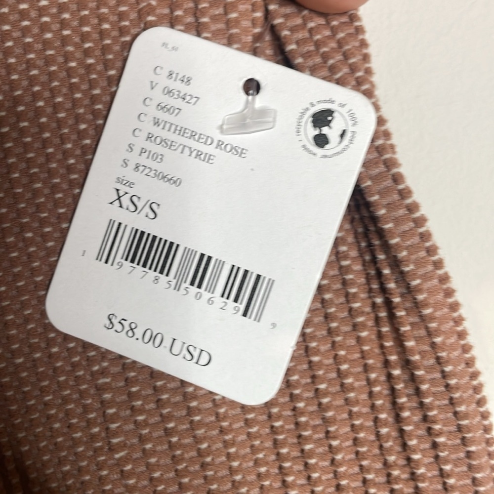 Free People Intimately | Clean Slate Layering Top in Withered Rose Size XS/S NWT - Picture 4 of 6